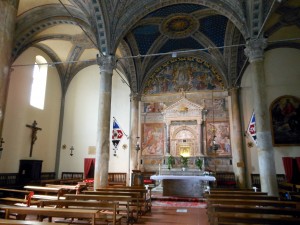 Santa Maria in Portico a Fontegiusta interno