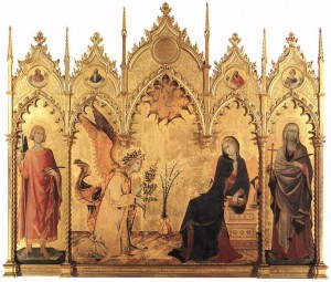 Annunciazione Simone Martini