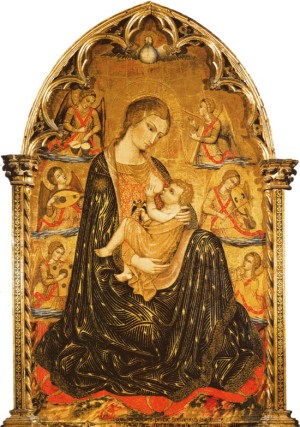 La Madonna dell'Umiltà di Gregorio di Cecco Scoprire Siena