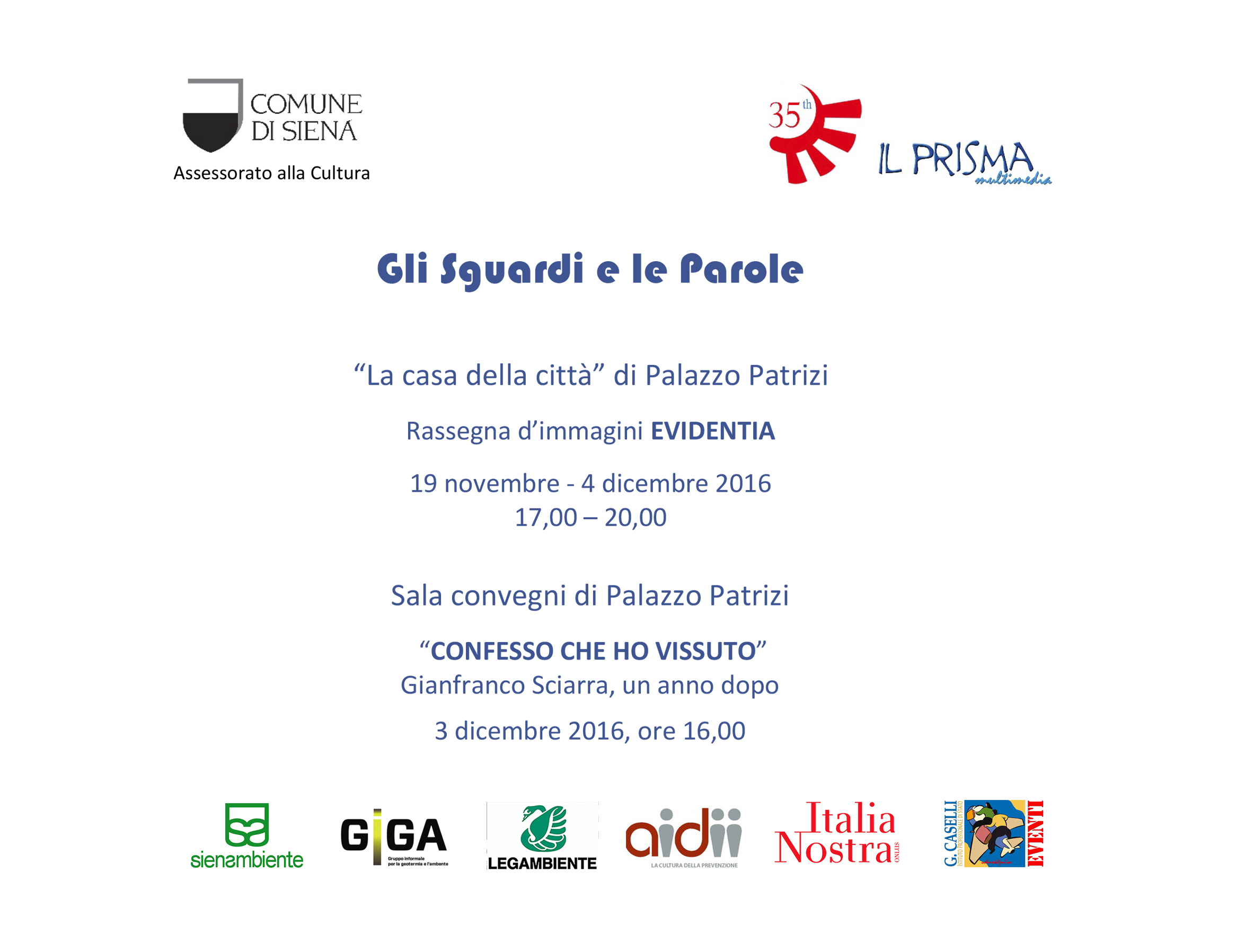 Invito mostra e convegno